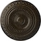 Ekena Millwork Artis Ceiling Medallion (Fits Canopies up to 6 7/8"), 15 3/4"OD x 1 3/8"P, Stone Hearth Crackle CM15ARSHC - alternate 1
